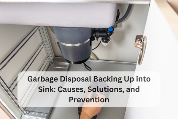 garbage disposal backing up into sink causes, solutions, and prevention